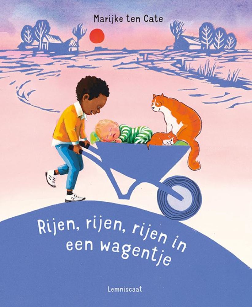 Rijen, rijen, rijen in een wagentje. 2+