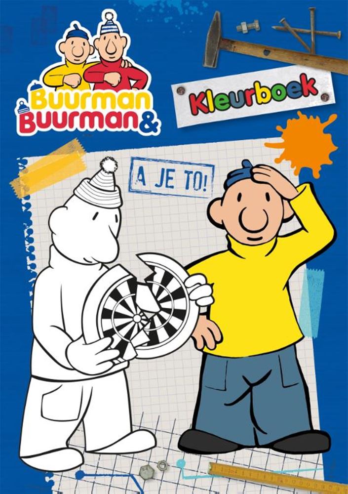 Buurman buurman kleurboek 4+