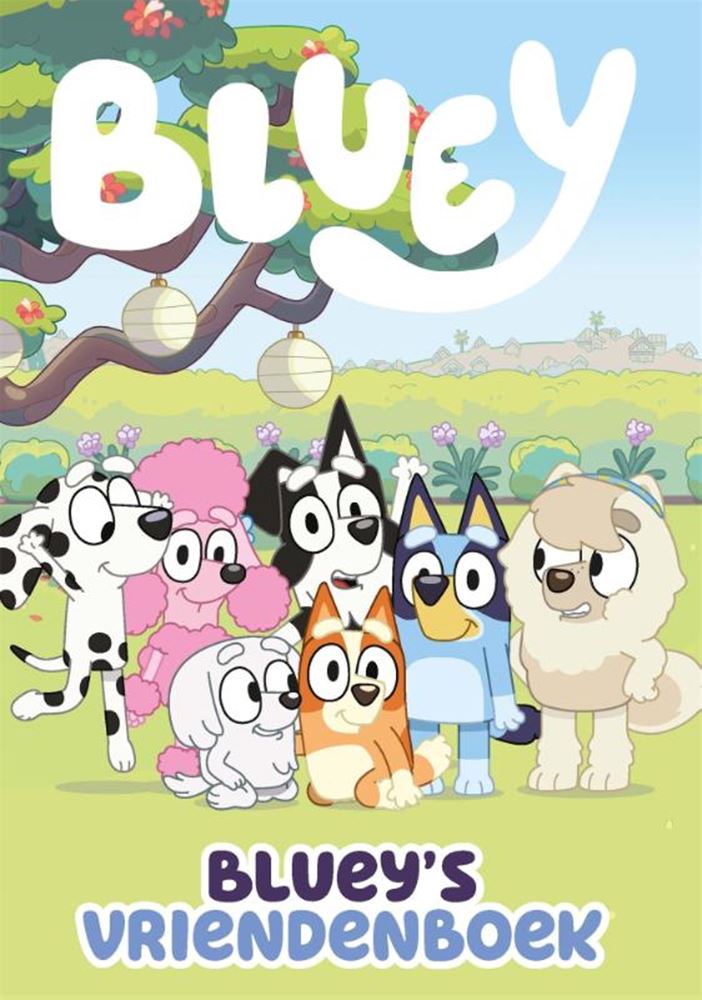 Vriendenboek blauw