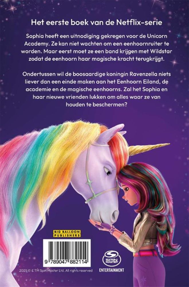 Gottmer uitgevers groep sophia's uitnodiging voor de unicorn academy