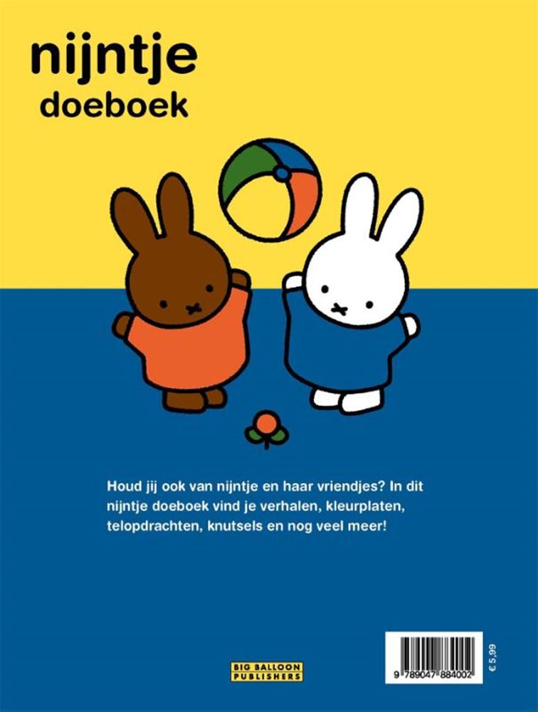 Gottmer uitgevers groep nijntje doeboek