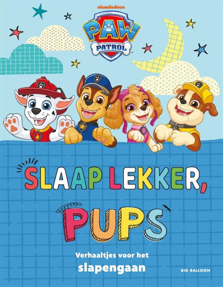 Paw patrol: slaap lekker, pups 4+
