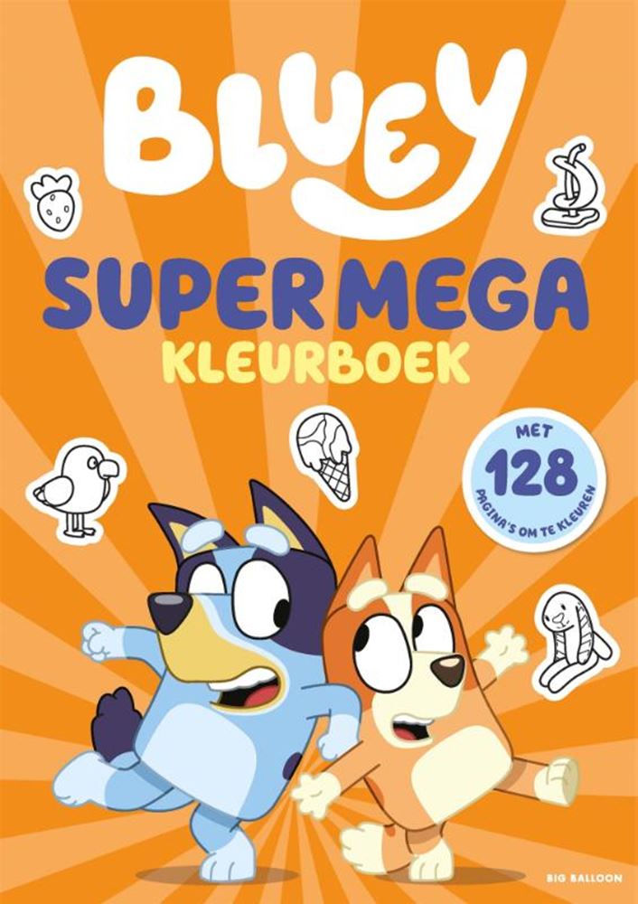 Super mega kleurboek 3+