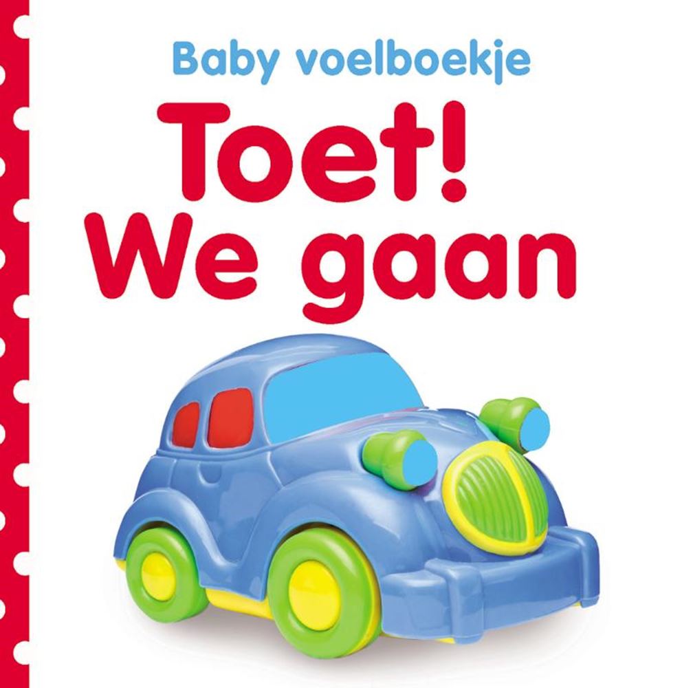 Baby voelboekje: toet. we gaan. 0+