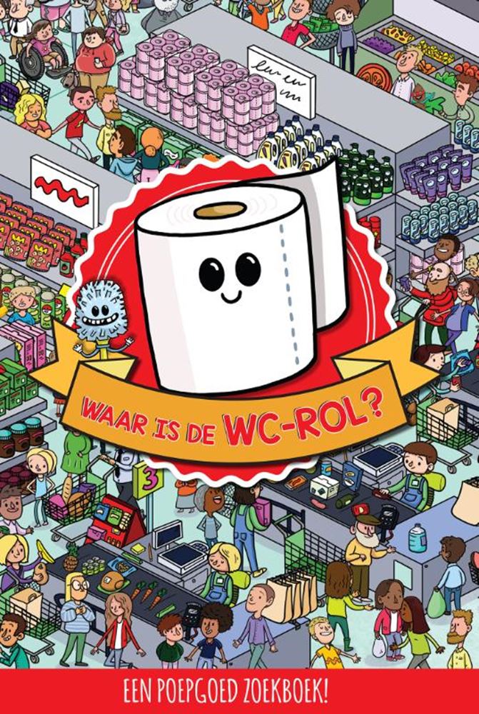 Waar is de wc-rol? 3+