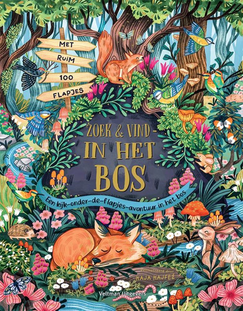 Zoek vind - in het bos 2+