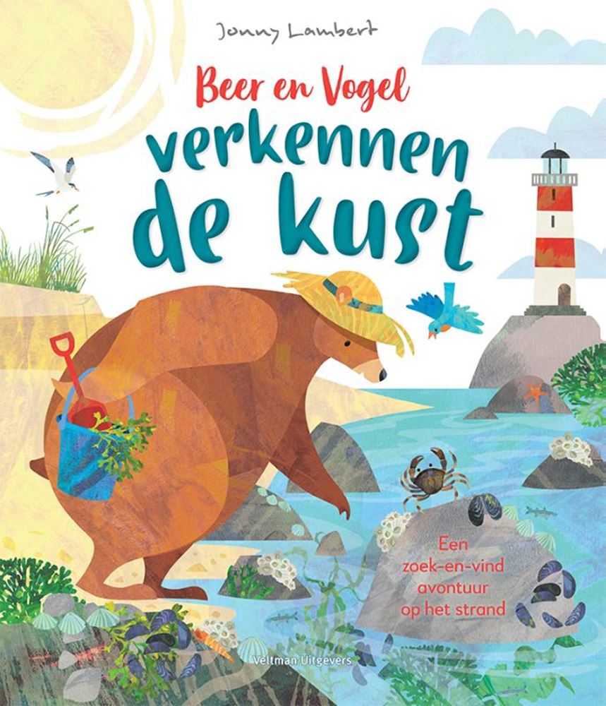Beer en vogel verkennen de kust 3+
