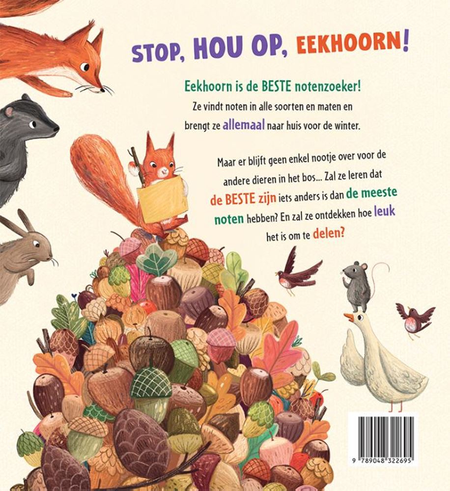 Prentenboek: stop, hou op, eekhoorn! 3+