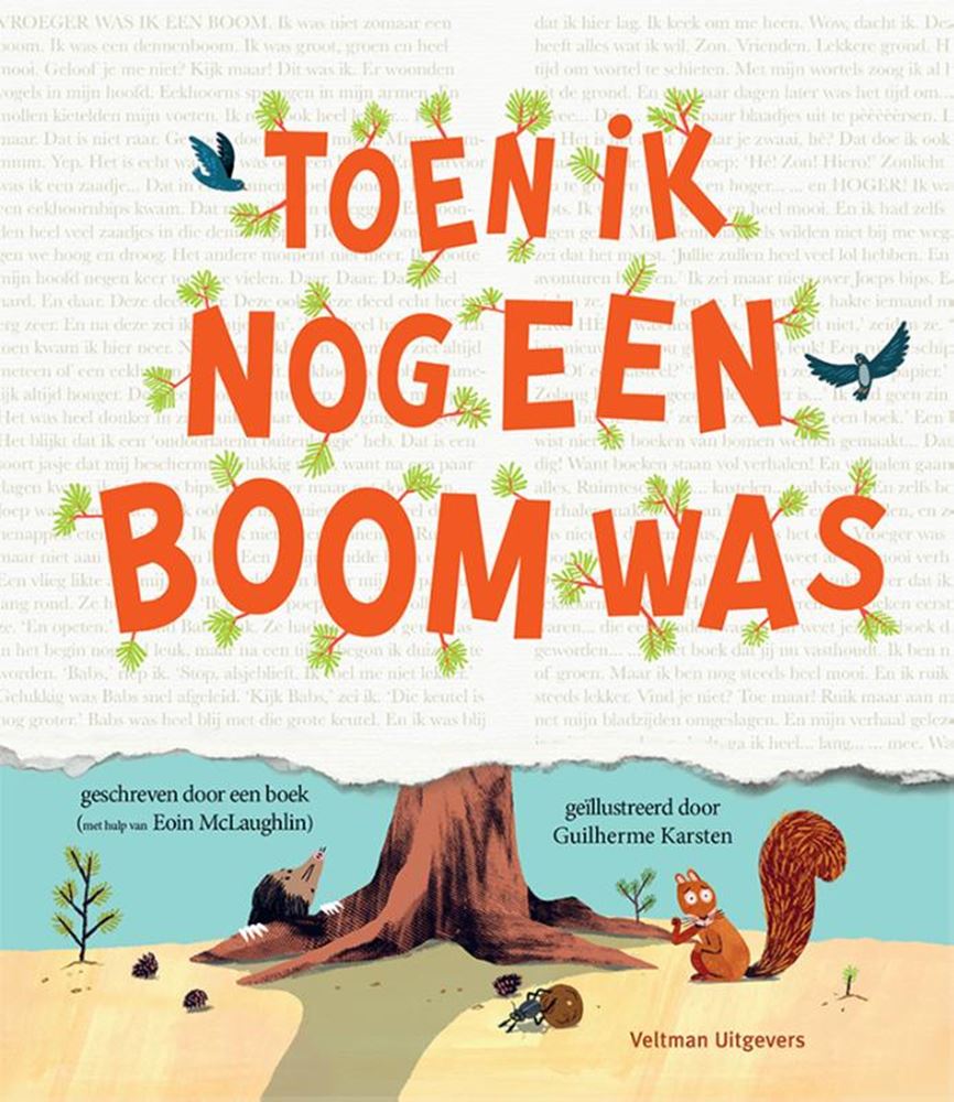 Prentenboek: toen ik nog een boom was 3+