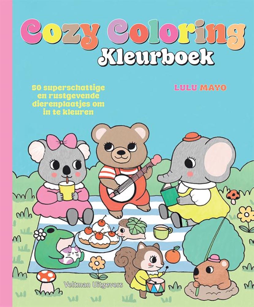 Cozy coloring kleurboek -