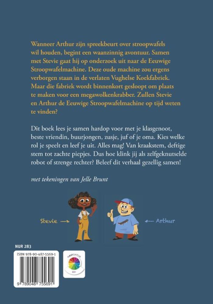 Wpg uitgevers de eeuwige stroopwafelmachine 10+