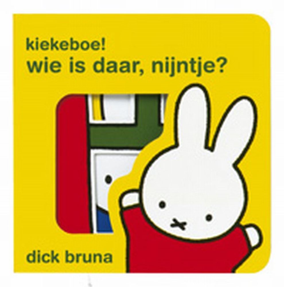 Kiekeboe. wie is daar, nijntje (karton).