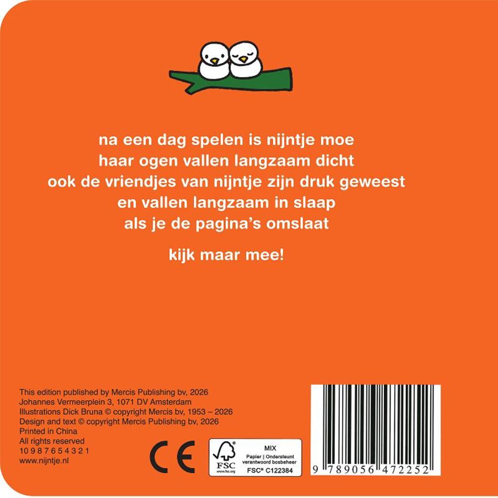 Nijntje vensterboek, oogjes open oogjes