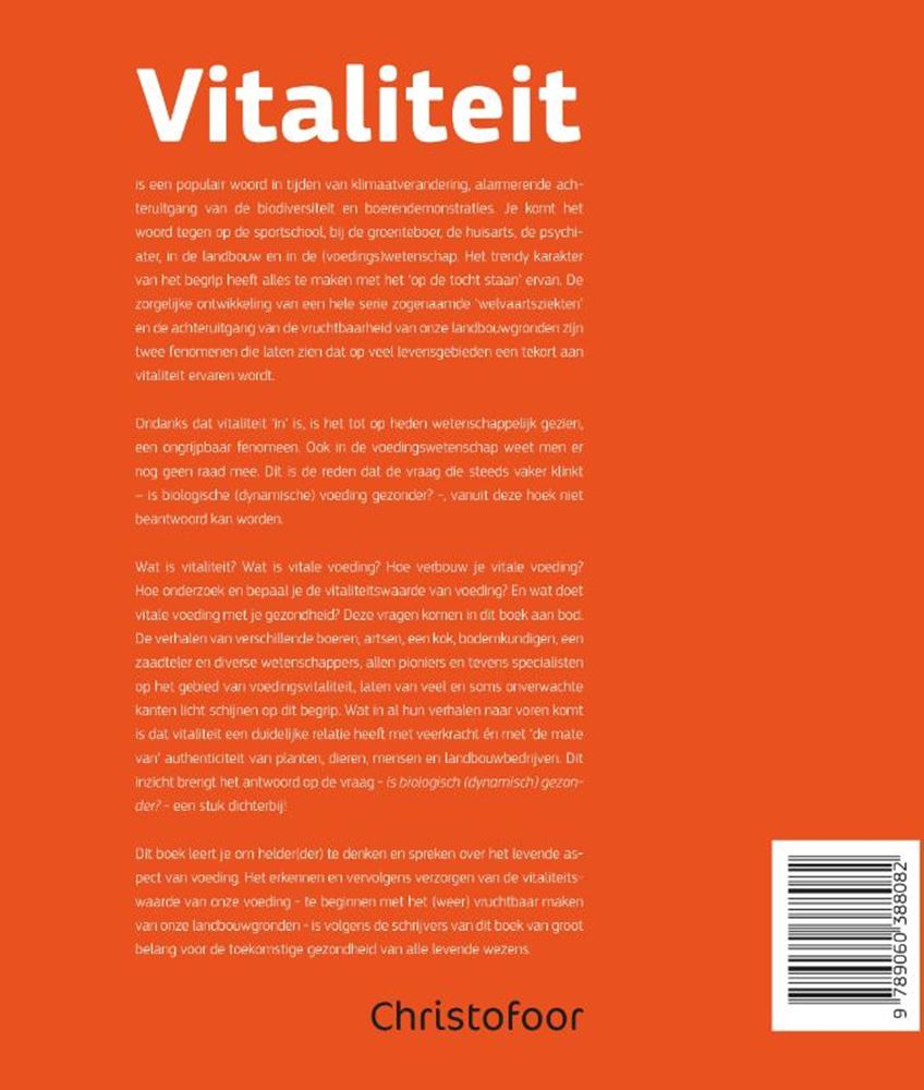 Barstensvol leven. vitale voeding