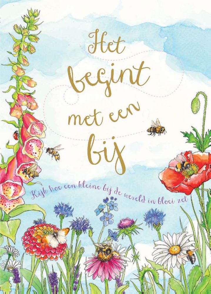 Het begint met een bij. 3+