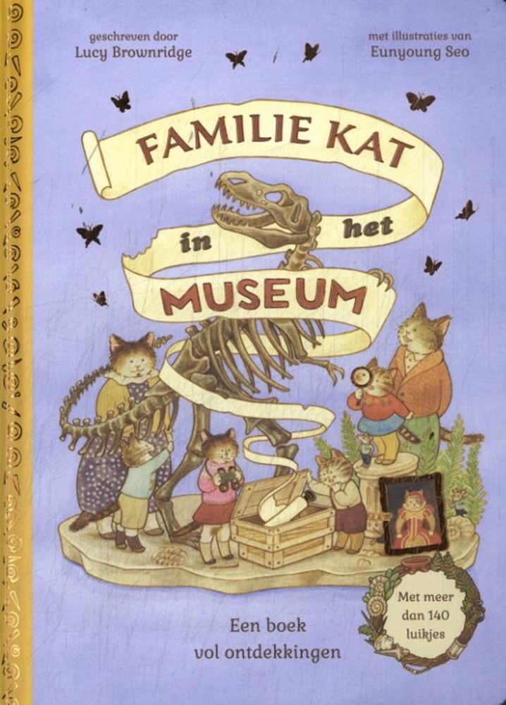 Familie kat in het museum 6+