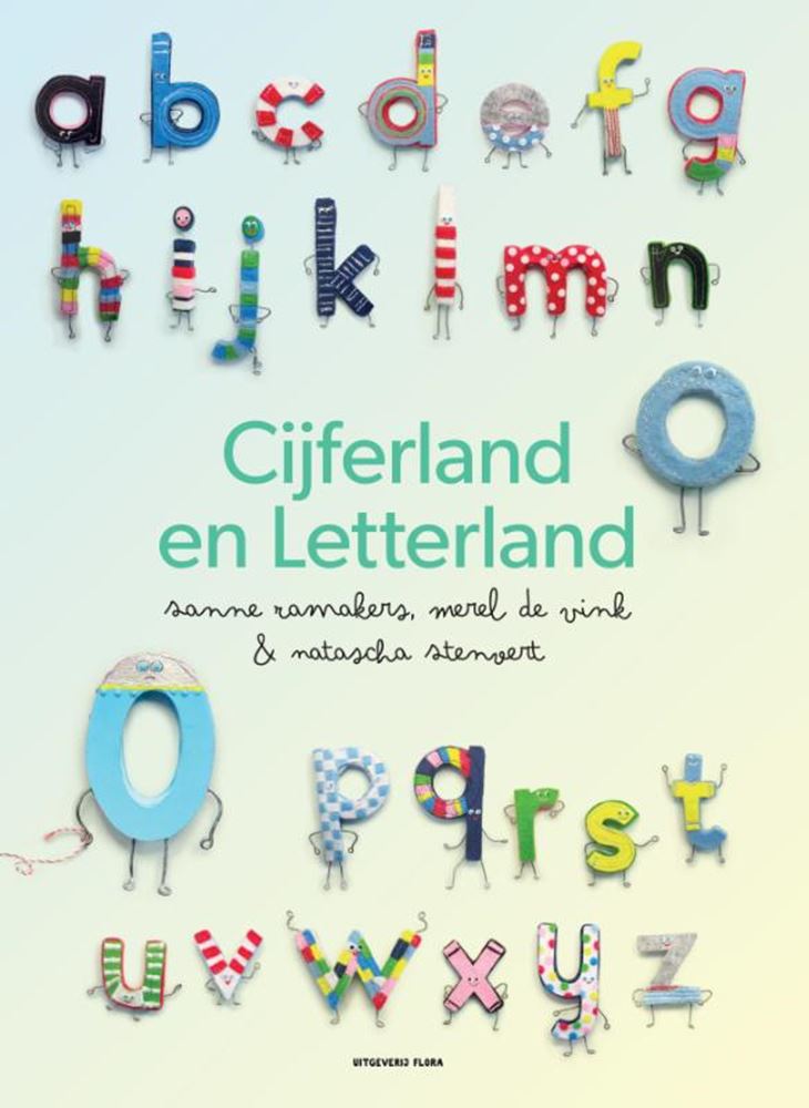 Prentenboek: cijferland en letterland 4+