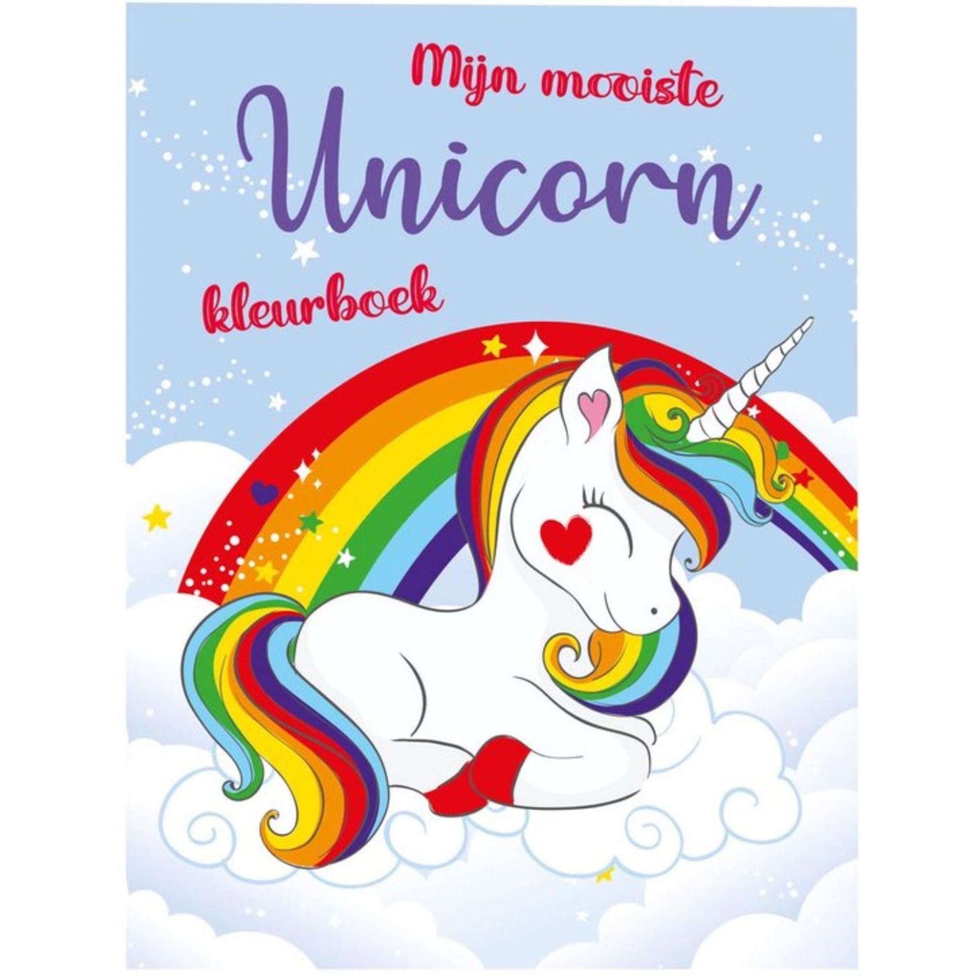 Mijn Mooiste Eenhoorn Kleurboek, 48pag.