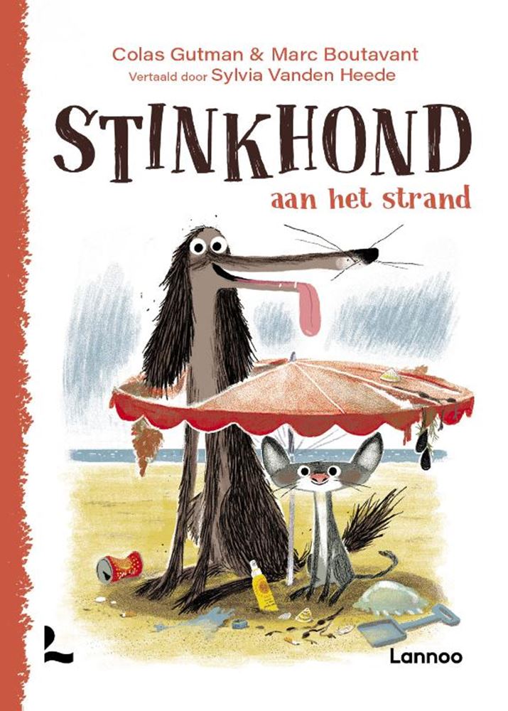 Stinkhond aan het strand 6+
