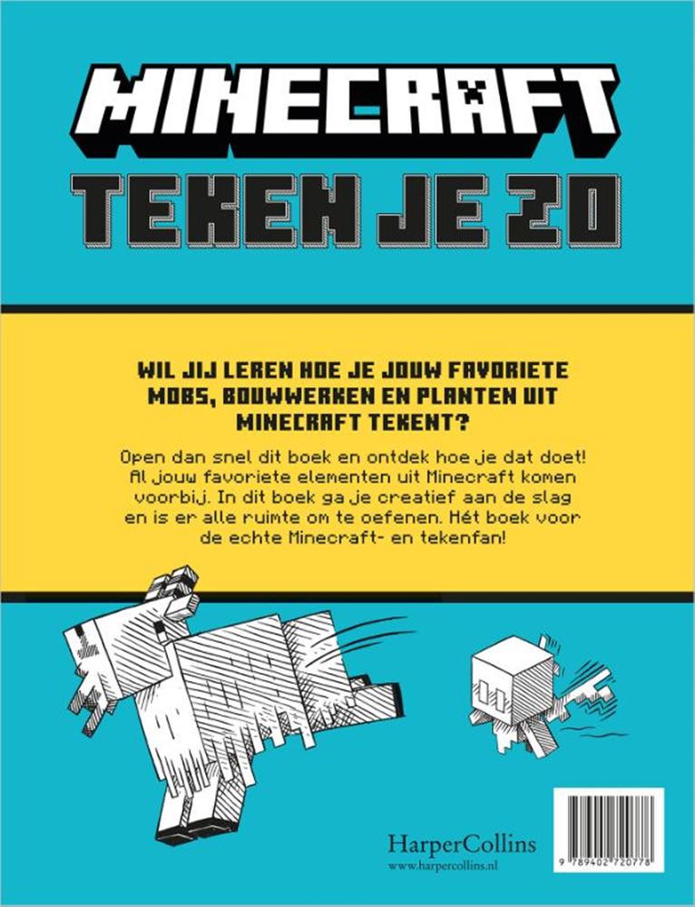 Minecraft teken je zo 7+