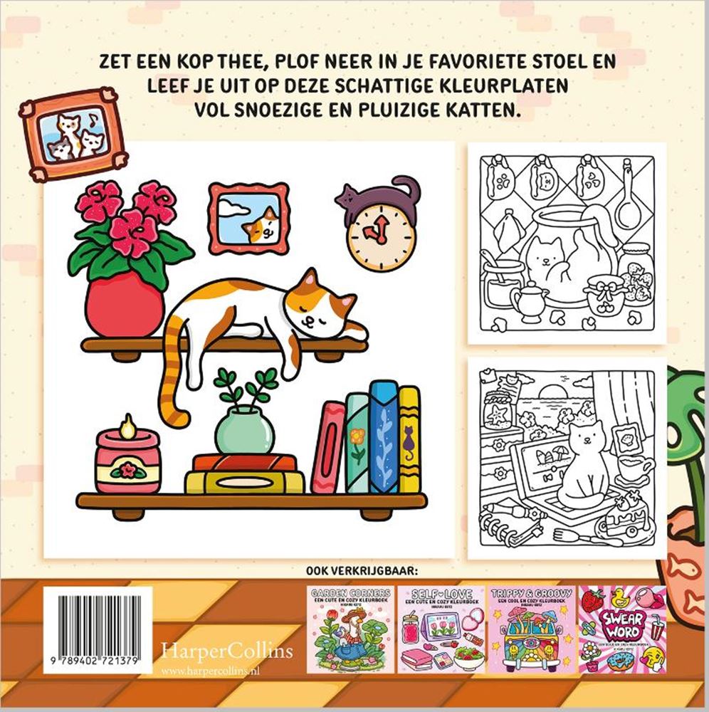 Cat moments – een cute en cozy kleurboek