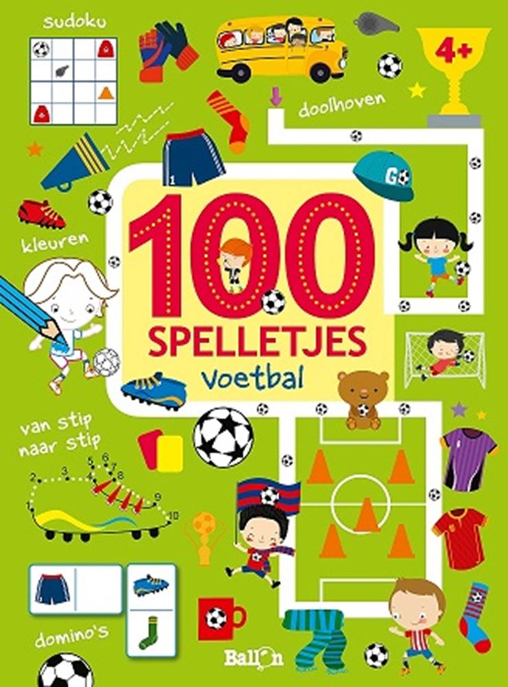 100 spelletjes - voetbal. 4+