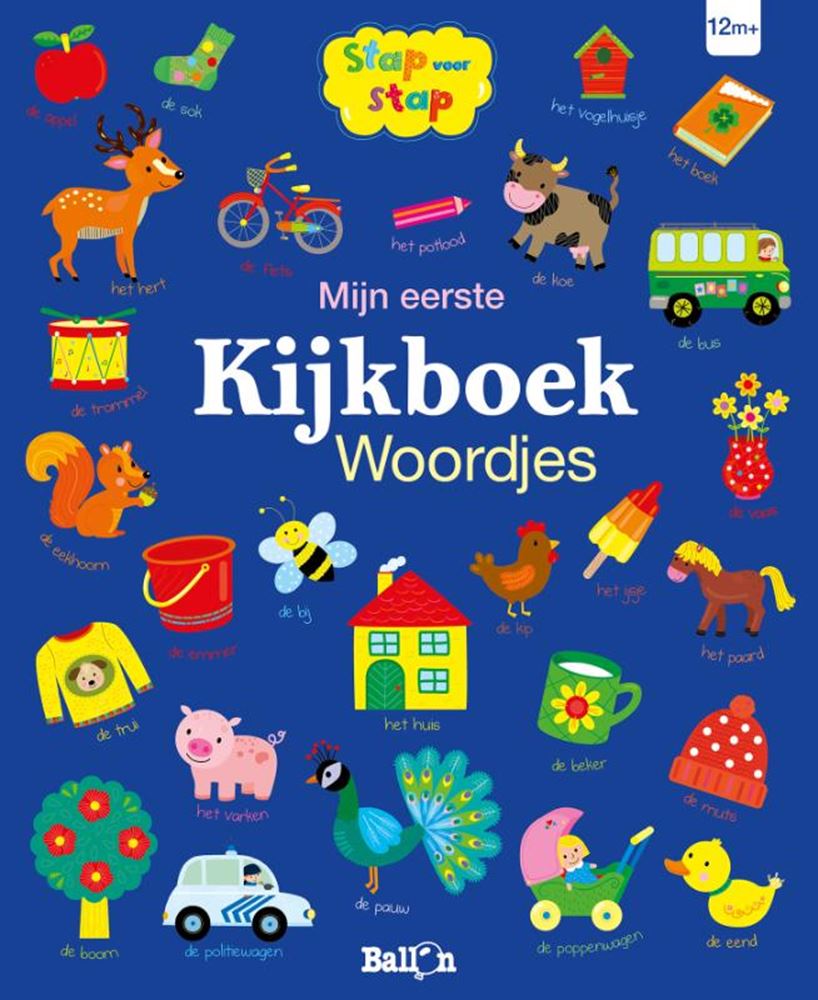 Standaard uitgeverij mijn eerste kijkboek - woordjes 12m+