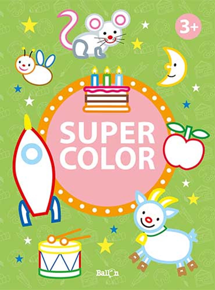 Standaard uitgeverij super color 3+ megakleurboek