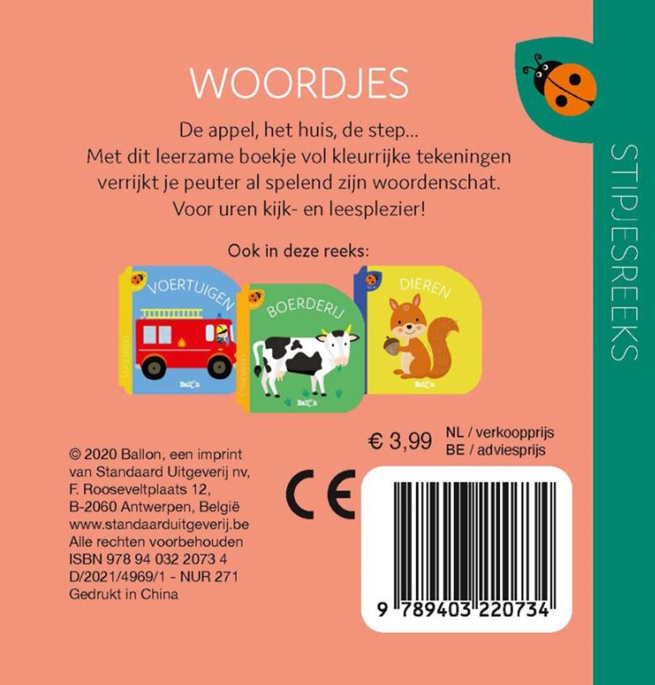 Standaard uitgeverij woordjes. blokken 1+