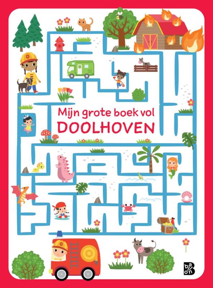 Standaard uitgeverij mijn grote boek vol doolhoven. 6+