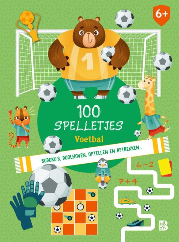 100 spelletjes voetbal. 6+