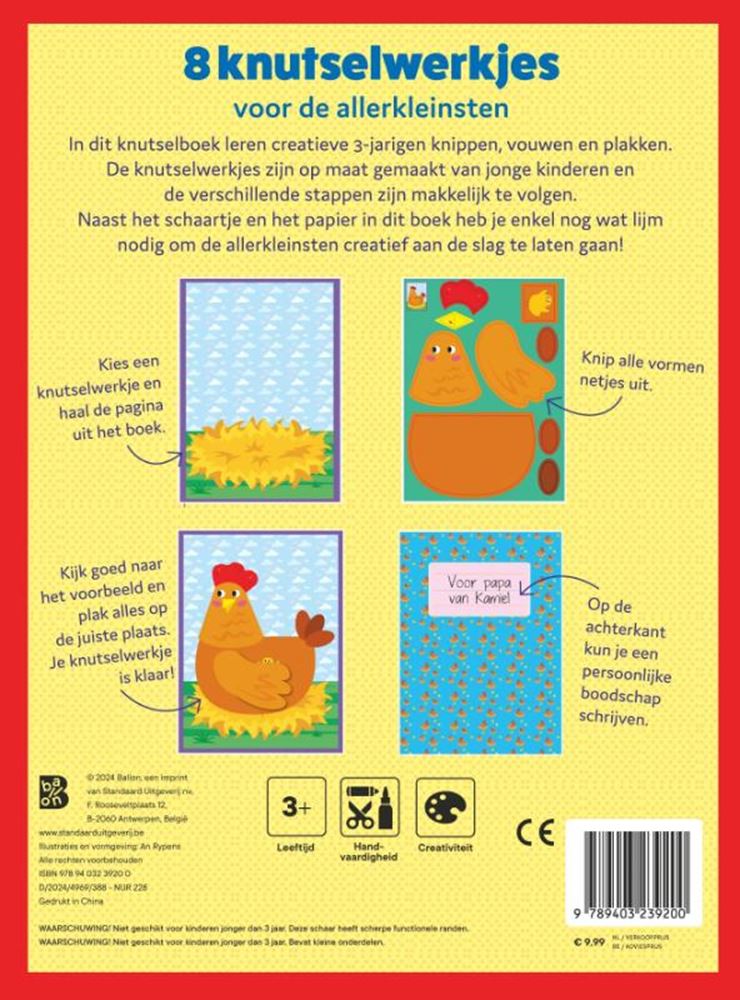 Ik leer knippen boerderij. 3+
