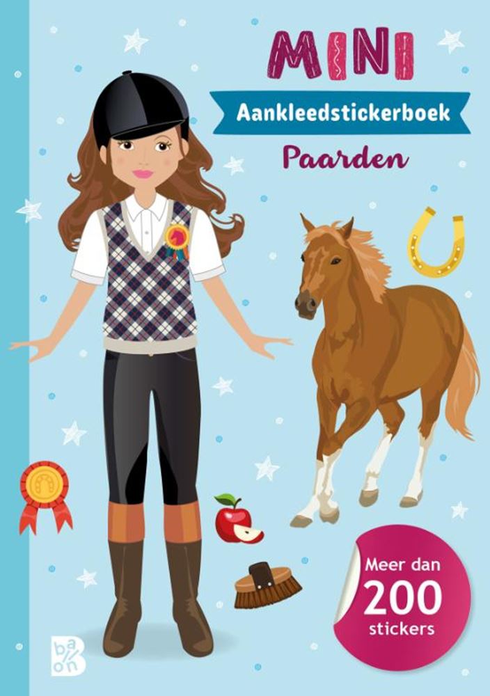 Standaard uitgeverij stickerboekmini fashionistas: paarden 4+