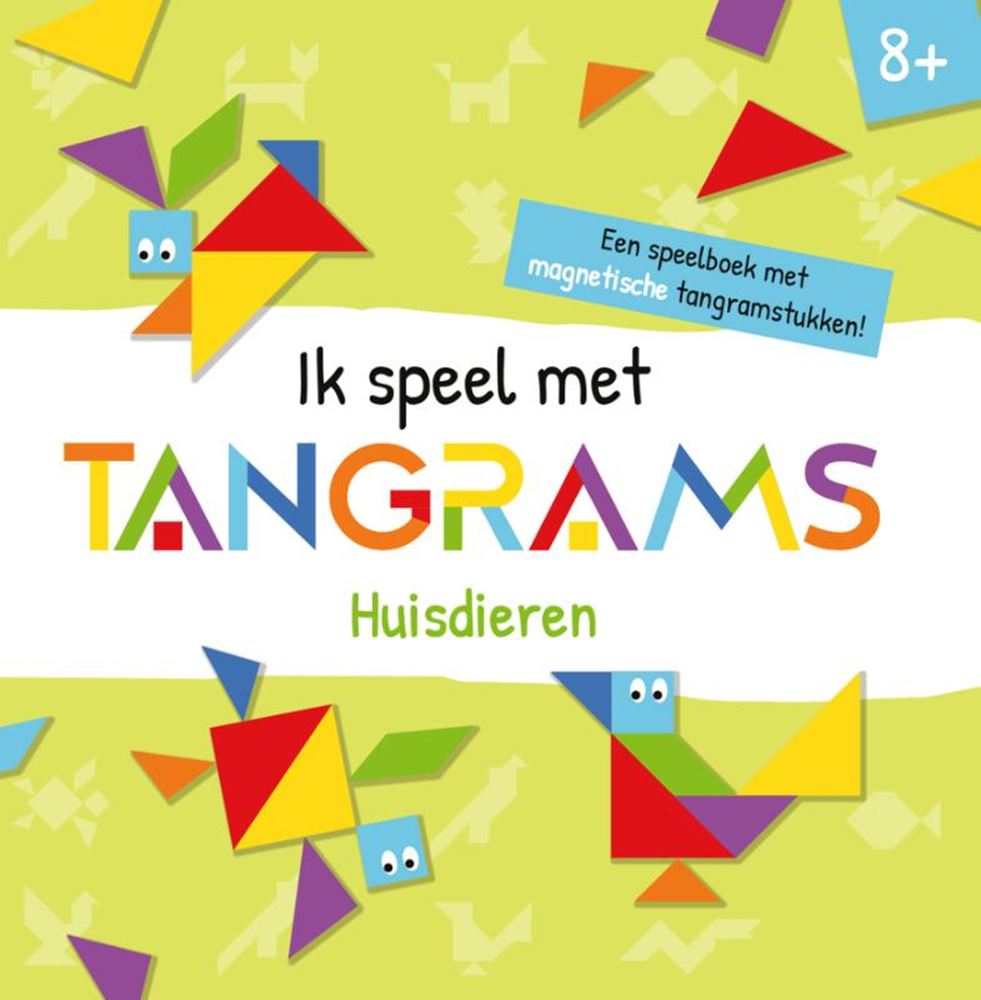 Ik speel met tangrams: huisdieren 8+