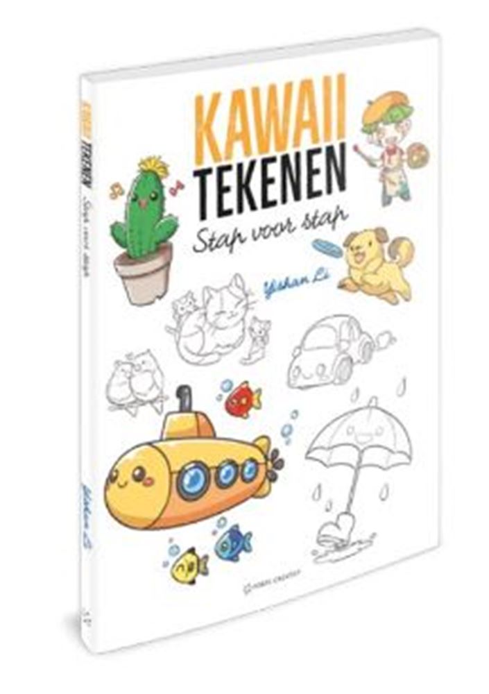 Kawaii tekenen stap voor stap. 9+