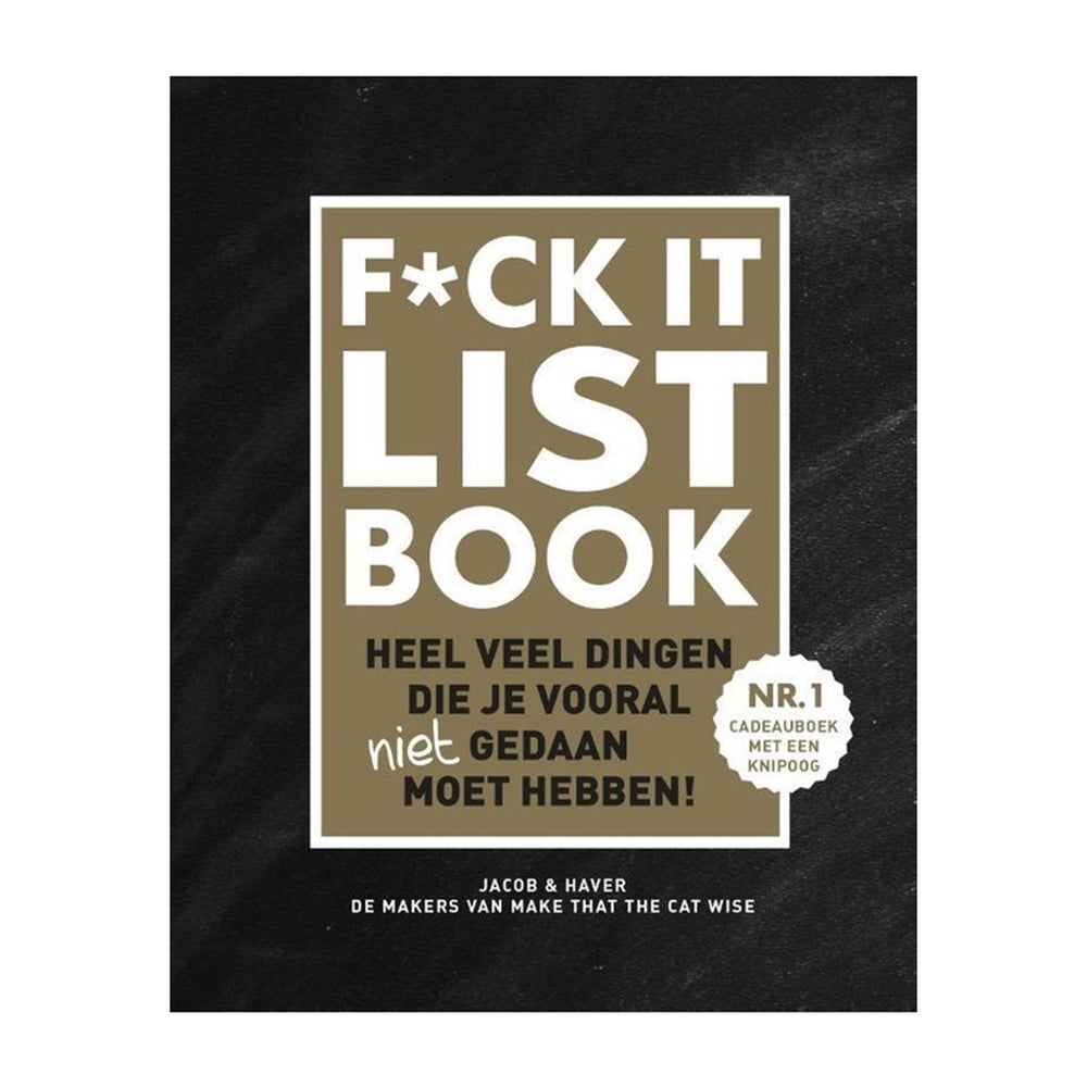 Imagebooks f*ck it list book
