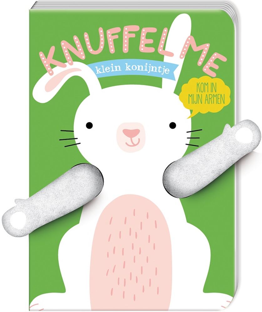 Knuffel me klein konijntje (karton)
