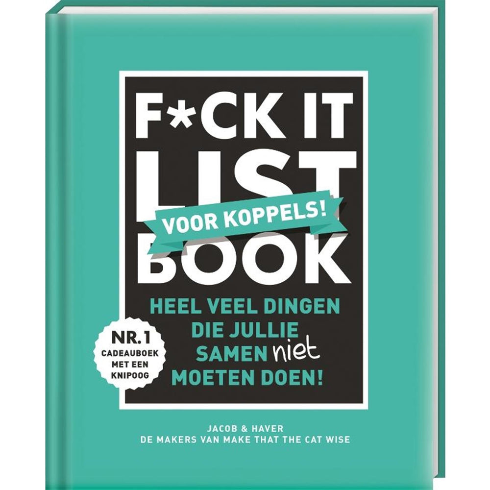 Imagebooks f*ck it list book voor koppels