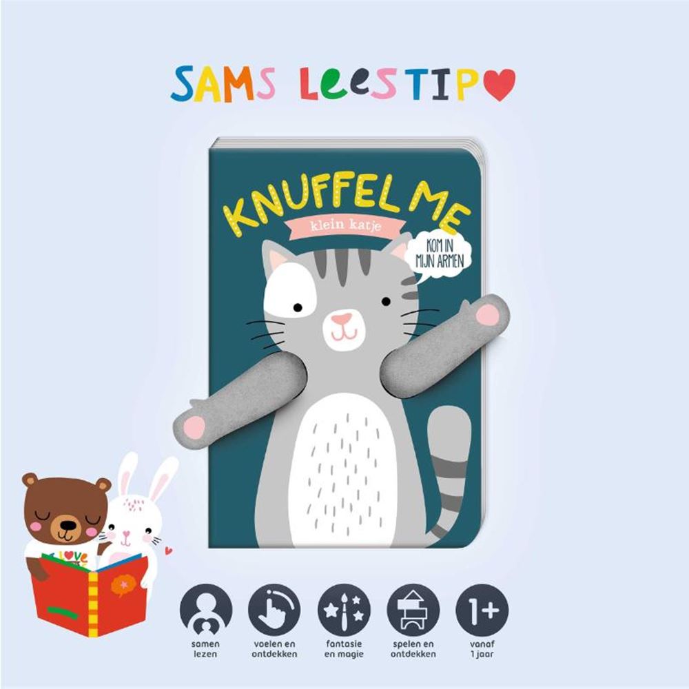 Knuffel me klein katje (karton)