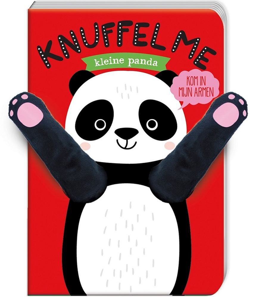 Knuffel me kleine panda (karton)
