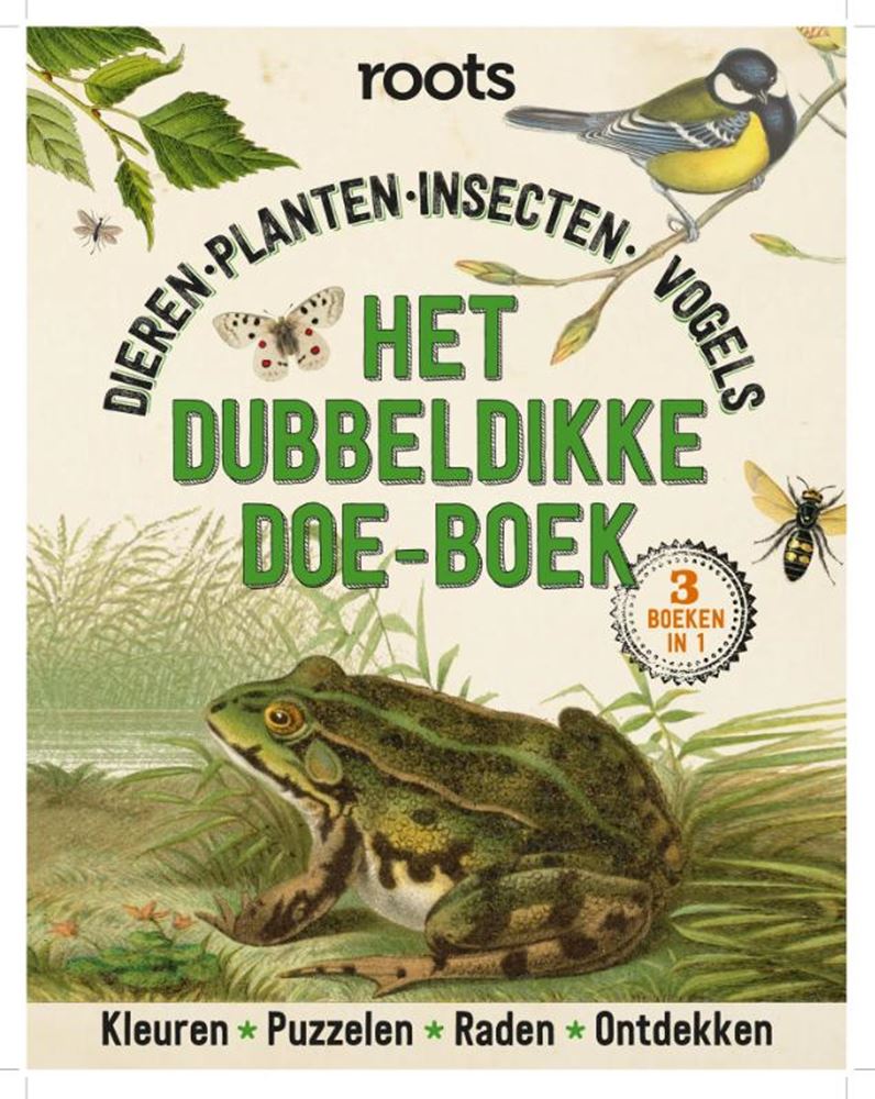 Het dubbeldikke doe-boek. dieren-planten