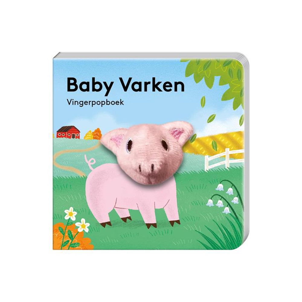 Imagebooks vingerpopboekje - baby varken