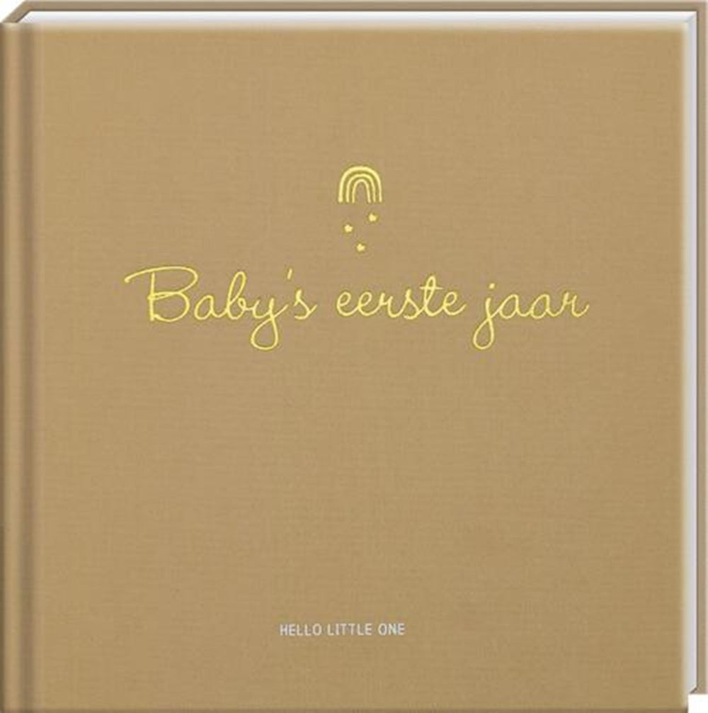 Imagebooks hello little one, invulboek - baby's eerste jaar