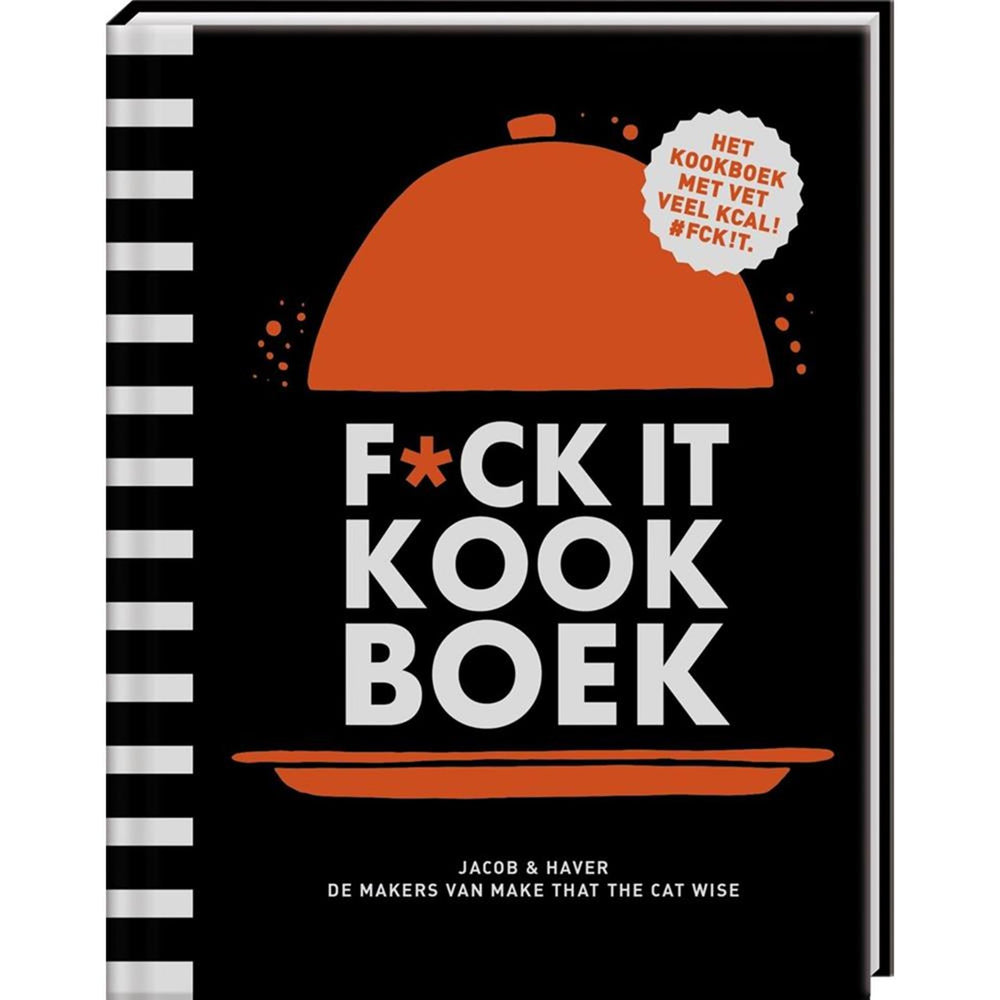 Imagebooks f*ck it list kookboek. het kookboek met vet veel kcal!