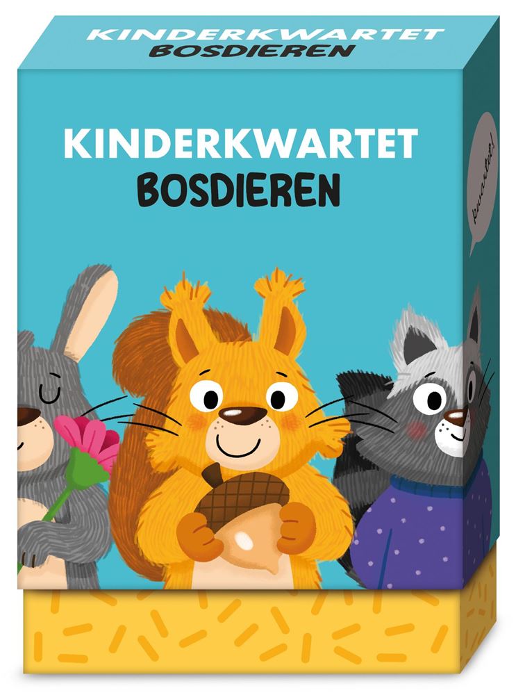 Imagebooks spel - kwartetspel - bosdieren