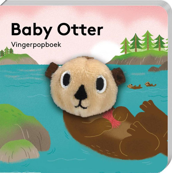 Imagebooks vingerpopboekje - baby otter