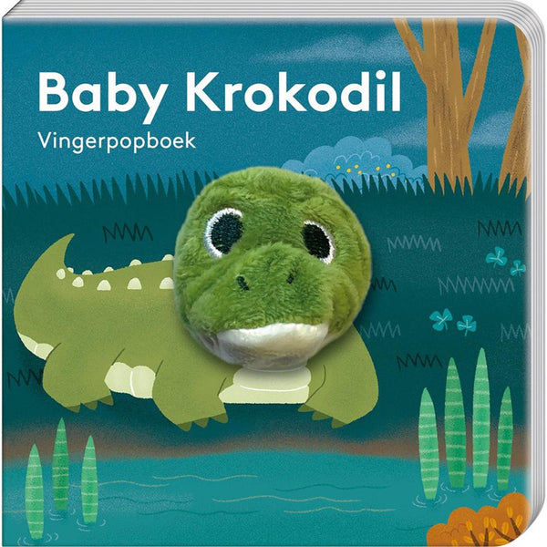 Imagebooks vingerpopboekje - baby krokodil