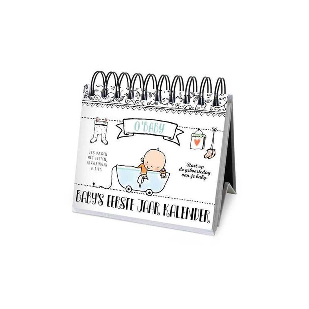 Imagebooks o'baby baby's eerste jaar kalender
