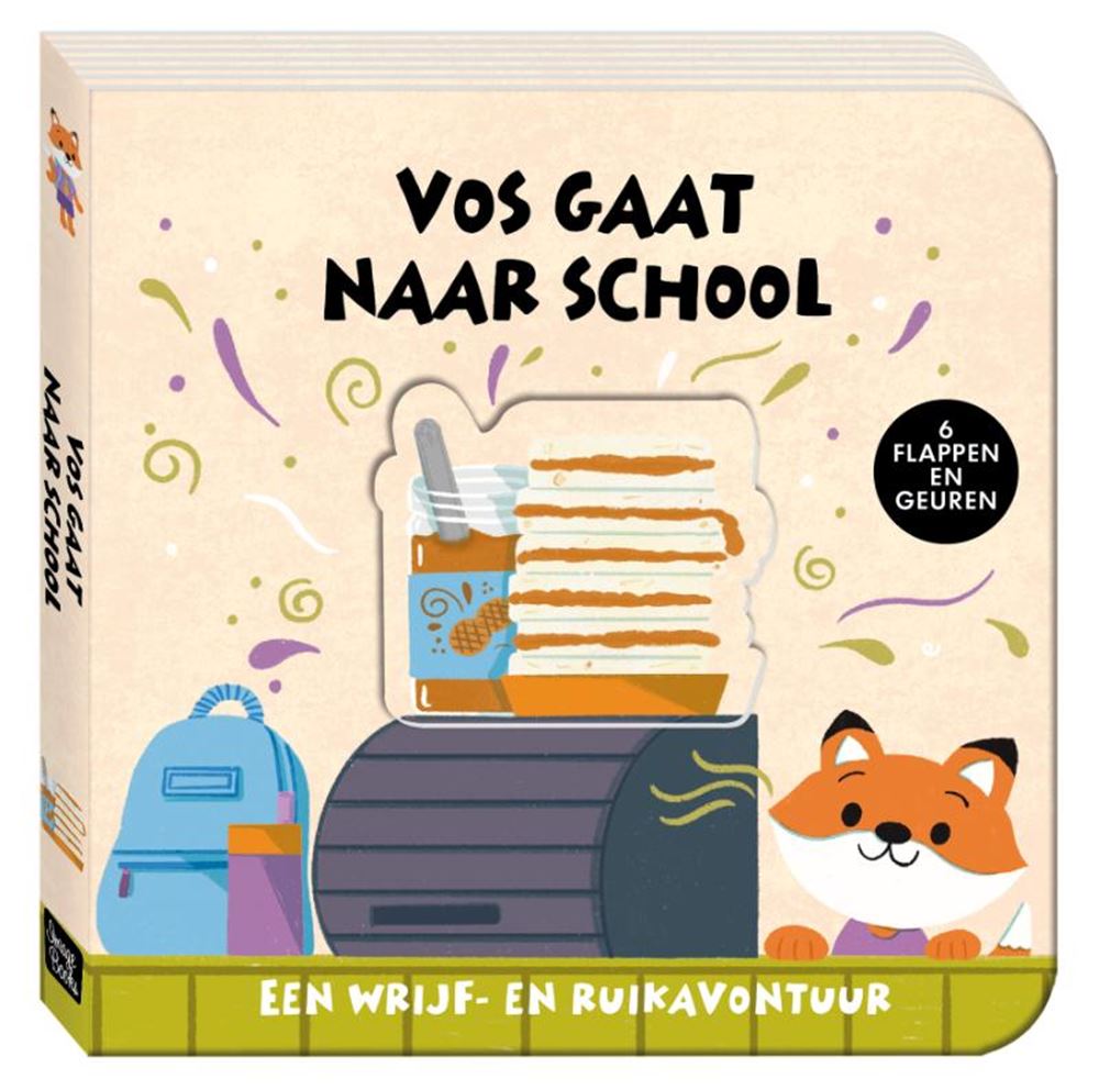 Een wrijf- en ruikavontuur - vos gaat na