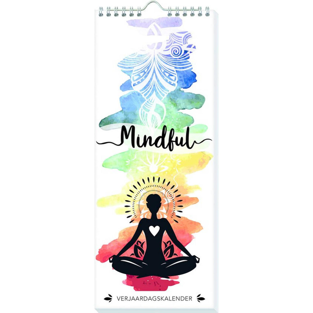 Imagebooks verjaardagskalender - mindfulness 32x13cm